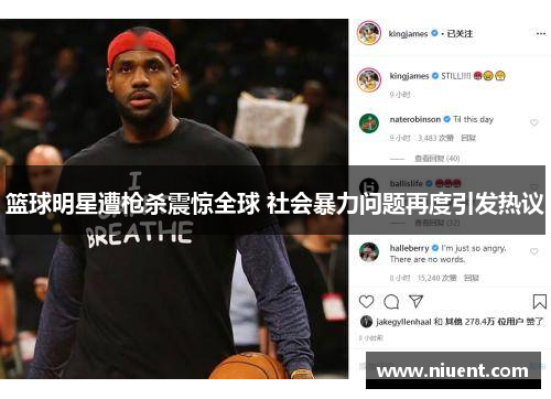 篮球明星遭枪杀震惊全球 社会暴力问题再度引发热议